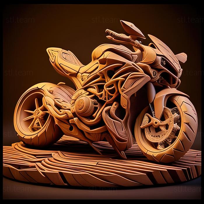3D model Ducati Streetfighter 848 (STL)